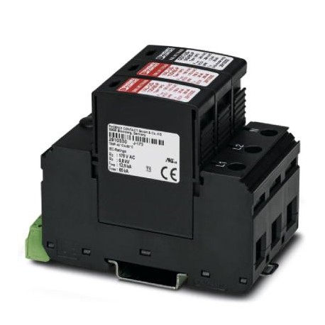 VAL-US-120/65/2+1-FM 2910358 PHOENIX CONTACT Type 1/2 surge protection device