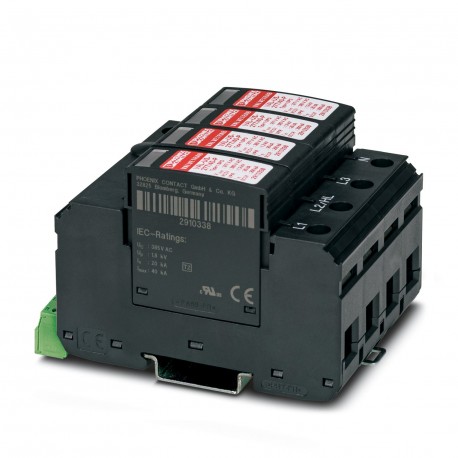 VAL-US-277/40/4+0-FM 2910375 PHOENIX CONTACT Type 2 surge protection device