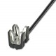 PSH 5-10/L100 3040603 PHOENIX CONTACT Conexão blindada, comprimento: 100 mm, cor: preto