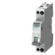 5SV1316-1KK16 SIEMENS interruttore magnetotermico differenziale compatto 1P+N 6kA Tipo AC 30 mA C16