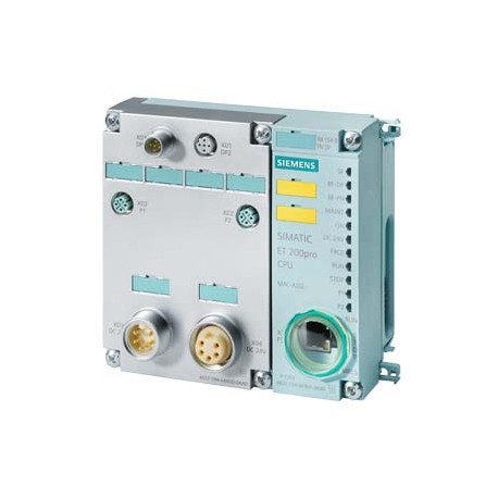 6ES7154-8FB01-0AB0 SIEMENS SIMATIC DP, IM154-8F PN/DP CPU f. ET200 PRO, 512KB Arbeitsspeicher, int. PROFINET..