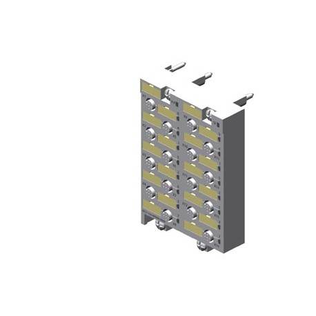6ES7194-4DD00-0AA0 SIEMENS SIMATIC DP, ET 200 PRO modulo di connessione per modulo elettronico fail-safe 8/1..