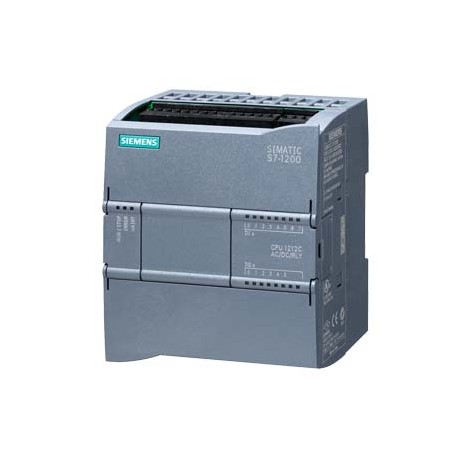 6ES7212-1BE40-0XB0 SIEMENS SIMATIC S7-1200, CPU 1212C, CPU compacte CA/CC/relais I/O intégrées: 8 entrées TO..