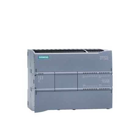 6ES7215-1AG40-0XB0 SIEMENS SIMATIC S7-1200, CPU 1215C, CPU compatta, DC/DC/DC, 2 porte PROFINET, I/O onboard..