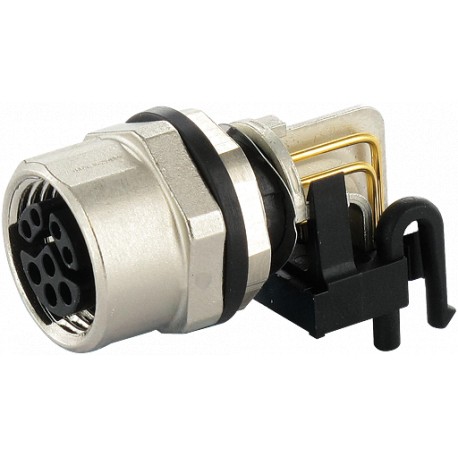 7000-15711-0000000 MURRELEKTRONIK M12 female receptacle 90° Y-cod. solder terminal