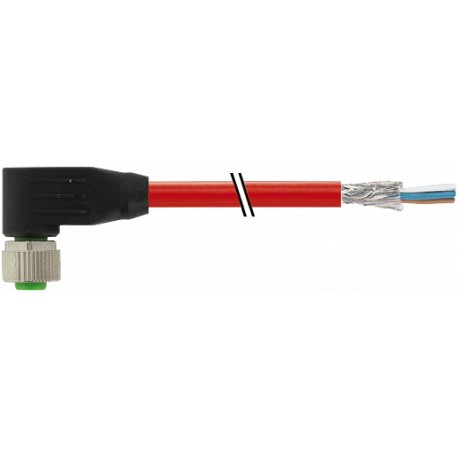 7000-17061-7181000 MURRELEKTRONIK M12 hembra 90° con cable 10m