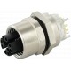 7000-21161-0000000 MURRELEKTRONIK M12 female receptacle X-cod. rear mount solder