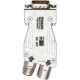 7000-99421-0000000 MURRELEKTRONIK Adapter M12 male/ female B-cod./ D-Sub 9-pol. 180°Shielded, 12Mbit/s