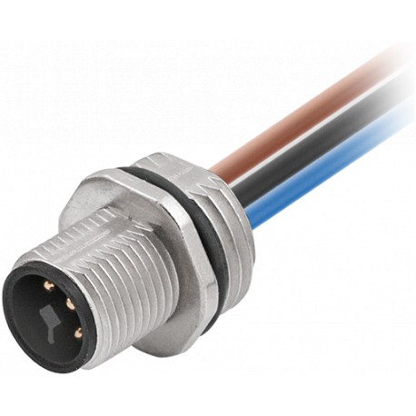 7000-P7281-9410100 MURRELEKTRONIK M12 Power T-cod. brida macho montaje frontal PVC 4x1.5 1m