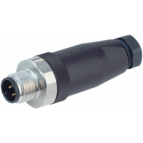 7004-12761-0000000 MURRELEKTRONIK M12 macho 0° cableable no campo terminais de parafuso V4A 5-pol. max.0,75m..