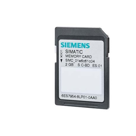 6ES7954-8LL03-0AA0 SIEMENS SIMATIC S7, Memory Card para S7-1x00 CPU, 3, 3 V Flash, 256 MBytes