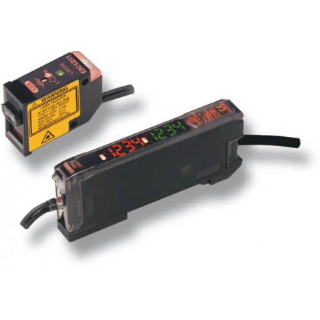 E3C-LDA11AT 2M 192119 E3C 2023B OMRON Verstärker NPN Alarm-Ausgang Kabel, 2M