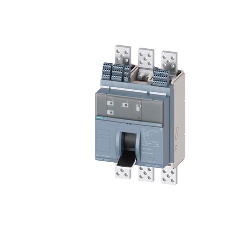 3VA2780-6AB05-0AA0 SIEMENS fixed-mounted molded case circuit breaker w. handle frame 1600 4AUX and trip alar..