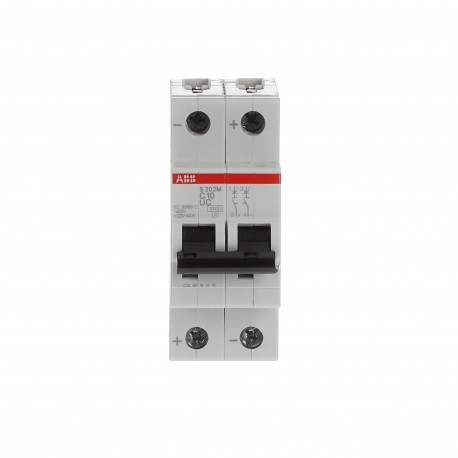 S202M-C10UC 2CDS272061R0104 ABB Disjuntor S200MUC, 2P, C, 10A