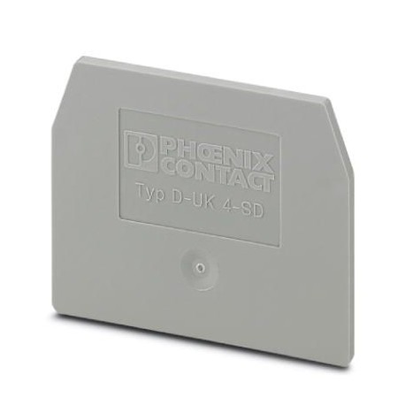 D-TB 4-SD 3246859 PHOENIX CONTACT Coperchio di chiusura, Lunghezza: 45,5 mm, Larghezza: 2,2 mm, Altezza: 36,..