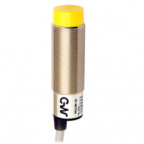 PK3/00-2A MICRO DETECTORS Inductive sensor M18 unshielded cable 2m axial