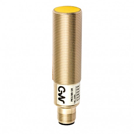PKW/0P-1H MICRO DETECTORS Sensor indutivo M18 blindado da PNP conector M12 de Aço inoxidável