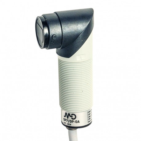 SP7/0P-0A MICRO DETECTORS Photoelectric sensor diffuse 400 mm PNP L/D plastic with adjustment, Cable 2m axial