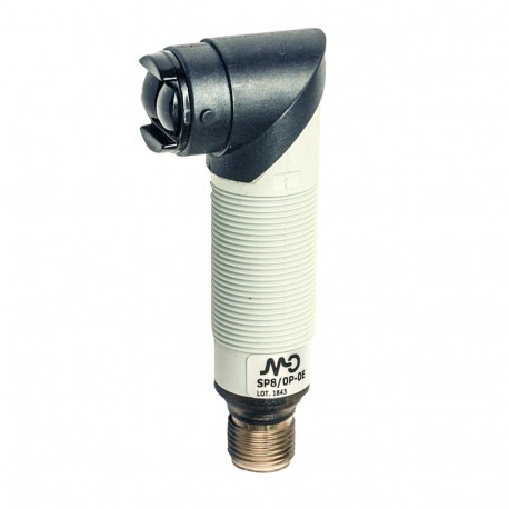 SP8/0P-0E MICRO DETECTORS Fotoelektrischer Sensor diffus 800 mm PNP-L/D, Kunststoff-mit verstellbarem Stecke..
