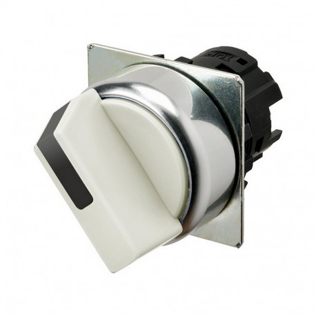 A22NZ-2RM-NWA 661817 A22NZ2RMNWA OMRON Select.22mm, 2 Position, bright Metal, MANUAL, WHITE