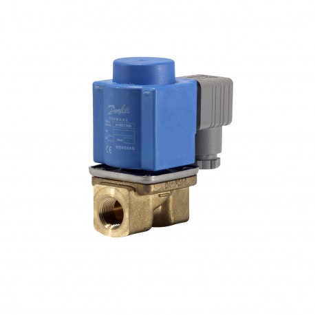 032U151816 DANFOSS CONTROLES INDUSTRIALES EV220B, Válvula solenóide, NC