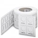 EMLP 30(45X10)R BK CUS 0802009 PHOENIX CONTACT Label, plastic with hole, available: by line, white, labeled ..