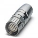 UC-1RP1NRARNDU 1606721 PHOENIX CONTACT Plug-in connector for cable, straight, shielded: yes, Lock screw, M23..