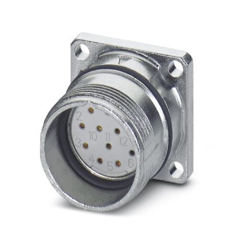 RC-06S1N8AWT00 1615664 PHOENIX CONTACT Plug-in connector for apparatus front wall, straight, shielded: yes, ..
