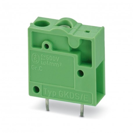 GKDS/E 1709025 PHOENIX CONTACT Terminal de tarjetas de circuitos impresos, corriente nominal: 24 A, tensión ..