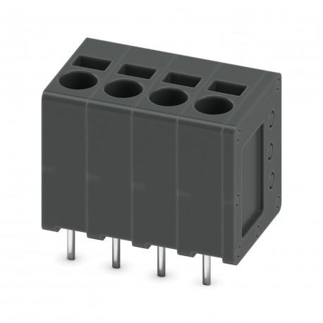 SPT 2,5/ 4-V-5,0 BK 1714152 PHOENIX CONTACT Borne de placa de circuito impresso