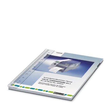 UM IA THERMOMARK X1.1 2910347 PHOENIX CONTACT Anwenderhandbuch, deutsch/englisch, für thermotransferdrucker