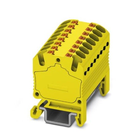 MP 16X1,5 YE 3248254 PHOENIX CONTACT Microborne de passagem, ponte internamente, Tipo de conexão: Conexão pu..