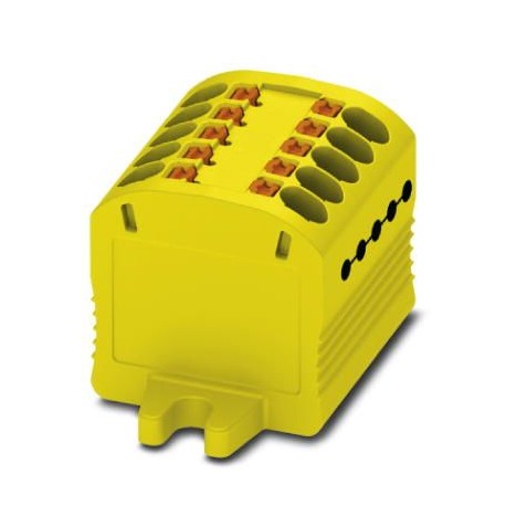 MP 10X1,5-F YE 3248344 PHOENIX CONTACT Microborne de passagem, ponte internamente, com flange roscada, Tipo ..
