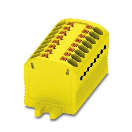 MP 16X1,5-F YE 3248350 PHOENIX CONTACT Microborne de passagem, ponte internamente, com flange roscada, Tipo ..