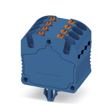 MP 8X1,5-RZ BU 3248376 PHOENIX CONTACT Microborne de passagem, ponte internamente, com pinos de segurança pa..