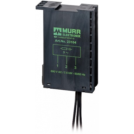 23106 MURRELEKTRONIK MOTOR SUPPRESSOR RC, 3x400VAC/10kW
