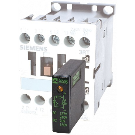 26500 MURRELEKTRONIK SIEMENS CONTACTOR SUPPRESSOR Diode, 0...240VDC
