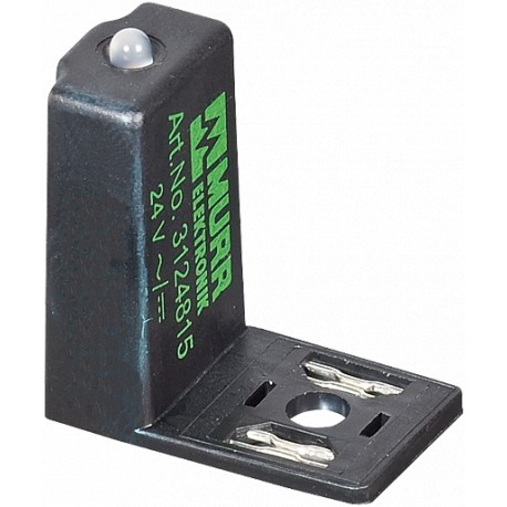 3124832 MURRELEKTRONIK Module antiparasite pour valve Forme CI 9.4MM Zener diode et LED, 24VAC/DC/100VA/W
