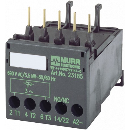 23181 MURRELEKTRONIK Módulo supressor do motor RC, 3x575VAC/5,5kW