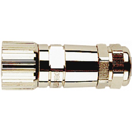 7000-23281-0000000 MURRELEKTRONIK M23 macho 0°, cableable no campo, terminais de soldagem