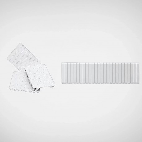 TB13G ELDON DIN-cover 13x18mm grey RAL7035 TB13G