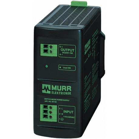 85163 MURRELEKTRONIK MCS-B Schaltnetzteil 1-phasig IN: 100-265VAC OUT: 24V/5ADC