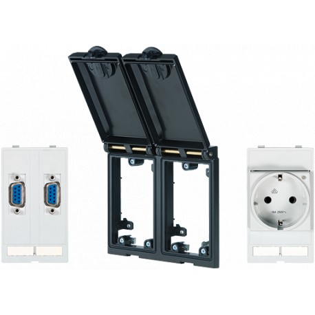 4000-68122-0260010 MURRELEKTRONIK Modlink MSDD-Satz: Einbaurahmen 4000-68122-0000000, Einsatz 4000-68000-026..