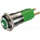 71450 MURRELEKTRONIK Indicateur LED vert LED 10mm 24V DC 20 mA IP67