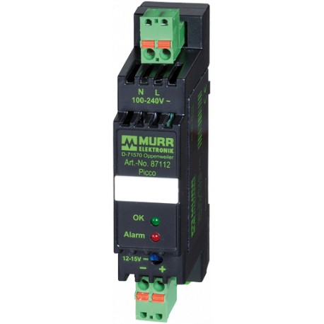 87111 MURRELEKTRONIK Picco Schaltnetzteil 1-Phasig In: 110-230VAC / OUT: 24 28VDC/0,42A