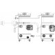 120G0015 DANFOSS REFRIGERATION Compressor scroll, Inversor, VZH117BGANA, Refrigerante: R410A
