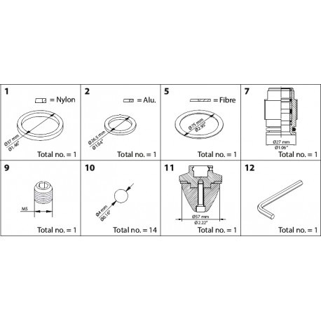 148B6178 DANFOSS REFRIGERATION KIT DE REEMPLAZO REG DN 65
