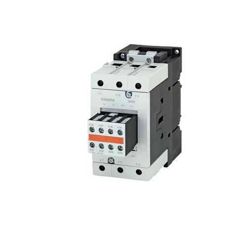 3RT1045-1BB48-3MA1 SIEMENS Power contactor, AC-3 80 A, 37 kW / 400 V 24 V DC, 4 NC 3-pole, Size S3 Screw ter..