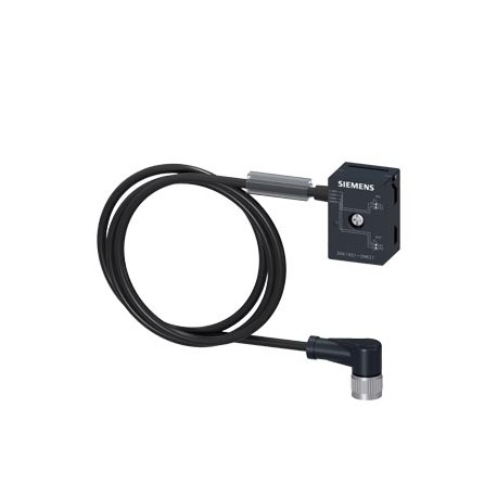 3RK1901-2NR21 SIEMENS AS-Interface M12 branch U ASI and Uaux, 1 m cable with M12 cable socket angled IP67/68..