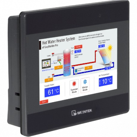 MT6103IP WEINTEC Touchscreen 10.1" TFT, 1024 x 600 Pixel, 16.2 M Farben, 128 ROM/RAM, RISC, 32 bit, 600 MHz,..